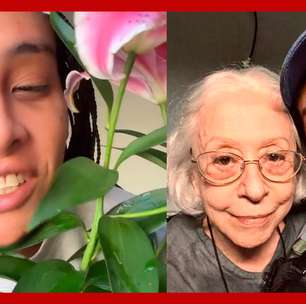 Após internação, Linn da Quebrada faz primeira aparição com sorriso e flores na rede social