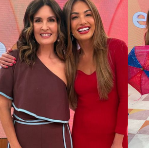 Patrícia Poeta homenageia Fátima Bernardes durante o 'Encontro': 'Despedidas'