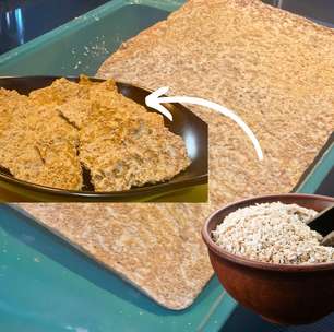 Só 3 ingredientes: biscoito sem farinha e sem modelar