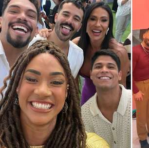 Elenco do 'BBB25' retorna à casa e exibe detalhes do estúdio: 'Em todo lado'
