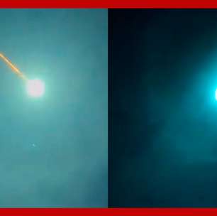 Meteoro explode e ilumina o céu de Santa Catarina