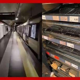 Apagão gera filas e escassez em mercados da Espanha