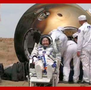 Astronautas chineses voltam à Terra após seis meses no espaço