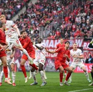 Bayern vira jogo, mas Leipzig empata nos acréscimos e adia festa do título alemão