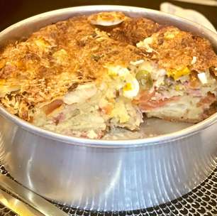 Torta cremosa no liquidificador: sem trigo, a mais rápida