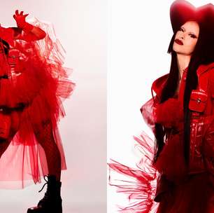 Sabrina Sato usa look 'diferentão' no estilo punk para megashow de Lady Gaga no Rio
