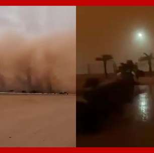 Tempestade de poeira 'engole' cidades no Oriente Médio e gera caos
