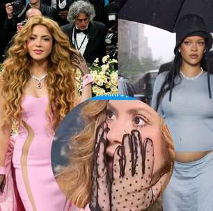 'Shakira boca de sacola': cantora comete GAFE e entrega nova gravidez de Rihanna no MET Gala 2025