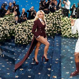 Sem calças: Artistas apostam em looks sem parte de baixo para o Met Gala 2025