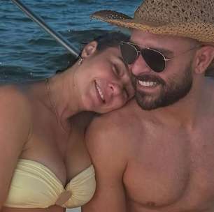Esqueceu o Ivan, Heleninha? Paolla Oliveira surge coladinha com Diogo Nogueira em momento romântico da vida real e web reage: 'Casal perfeito'