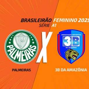 Palmeiras x 3B da Amazônia (feminino): onde assistir, escalações e arbitragem