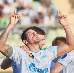Ex-Fluminense, Nino marca e mantém o Zenit vivo na luta pelo título do Campeonato Russo