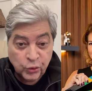 Datena chora com recado da filha de Silvio Santos após se demitir do SBT: 'Eu deixei'