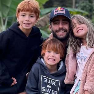Pedro Scooby contesta fama de ser permissivo com os filhos: 'Me respeitam muito'