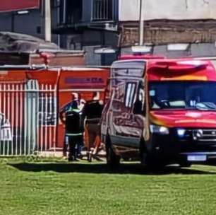 Motociclista é arremessado contra muro após colidir com carro em Itaperuçu e mobiliza helicóptero do BPMOA