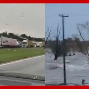 Mais de mil pessoas são evacuadas por fortes chuvas na Argentina