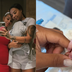 Nasceu rica! Primeiro passeio da filha de Ludmilla e Brunna é em churrascaria em Miami