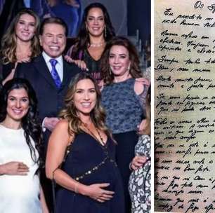 Família descobre carta de Silvio Santos escrita antes da morte; confira