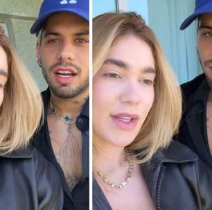 Virginia e Zé Felipe aparecem juntos pela 1ª vez após anúncio de separação e se emocionam: 'Continua tudo igual, só não vai mais beijar na boca'