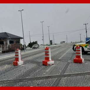 Rodovia em Santa Catarina é interditada após queda de grande quantidade de neve