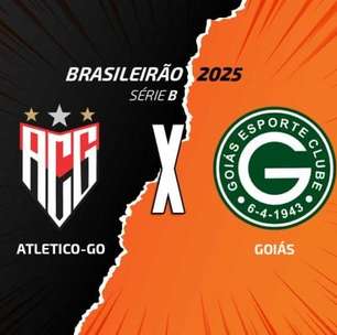 Atlético-GO x Goiás: onde assistir, escalações e arbitragem