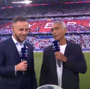 Romário confunde canais e comete gafe antes de final da Liga dos Campeões