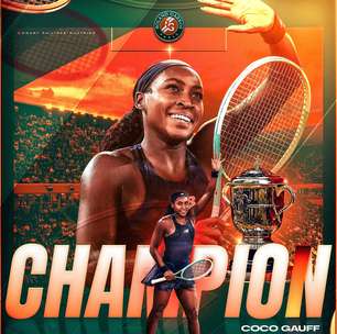"Não achei que conseguiria": Coco Gauff vira contra Sabalenka e conquista Roland Garros pela primeira vez
