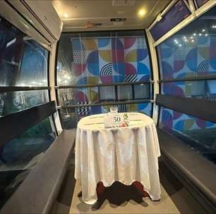 Roda-gigante do Rio terá jantar a 88 metros no Dia dos Namorados