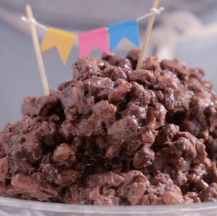 Pé de Moleque de Chocolate