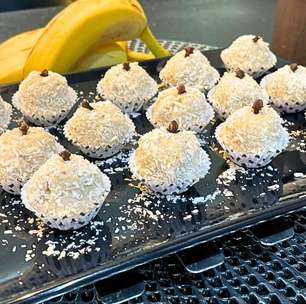 Beijinho de banana fácil - sem leite condensado e sem açúcar