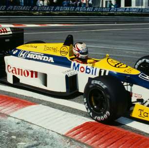 F1: Nigel Mansell irá pilotar Williams FW11 restaurada