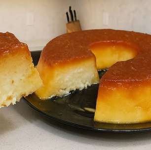 Pudim de tapioca super cremoso para você servir como sobremesa de domingo e arrasar