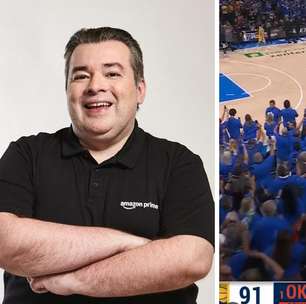 'Eu quero gozar', grita Rômulo Mendonça ao vivo na TV por título do Thunder na NBA
