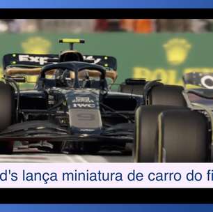 McDonald's lança miniatura do carro de 'F1 - O Filme'
