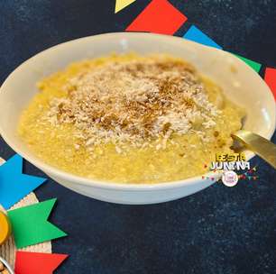 Mingau de flocão de milho sem leite: fácil e nutritivo