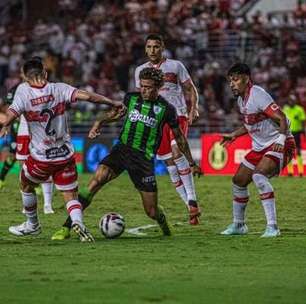 Com gols de ex-dupla do Vasco, América-MG bate CRB pela Série B