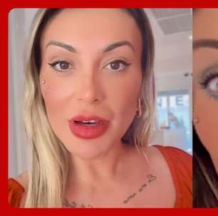Andressa Urach relata 'dor' e 'medo de ficar cega' após cirurgia para mudar cor dos olhos