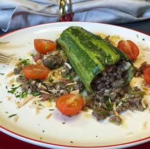 Receita árabe fácil: abobrinha recheada com carne moída