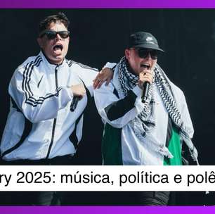 Glastonbury 2025: música, política, fúria e muitas controvérsias