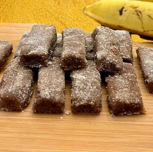 Bananinha caseira: poucos ingredientes e sabor de infância