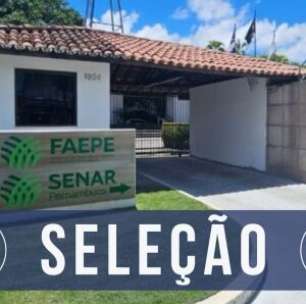 Processo seletivo do SENAR-PE encerra inscrições neste domingo (7); veja como participar