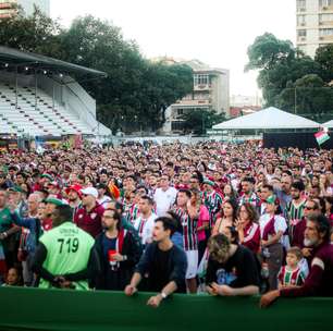 Fé, festa e família: 4,9 mil tricolores lotam Casa Laranjeiras para ver vitória do Flu sobre o Al-Hilal
