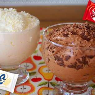 Mousse de chocolate cremoso: escolha qual é o seu sabor preferido