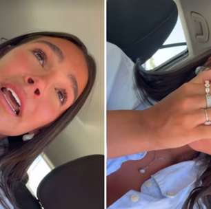 Ex-nora de Angélica, Duda Guerra se filma aos prantos: 'Já sofri muito ataque'