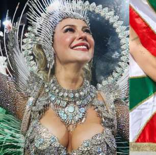 Paolla Oliveira vai passar a coroa de Rainha de Bateria para Virginia? Atriz confessa