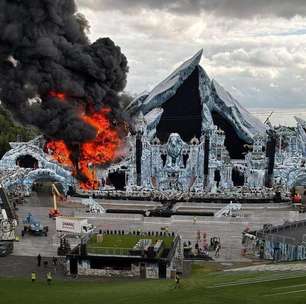 Incêndio deixa palco principal do Tomorrowland totalmente destruído na Bélgica