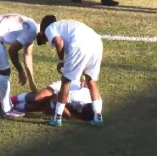 Vídeo: ele tentou imitar Cristiano Ronaldo mas acabou lesionando o seu joelho