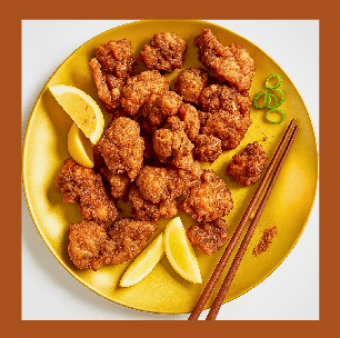 Frango crocante japonês, o karaage: impossível comer 1 só