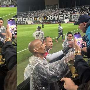 Veja a discussão repleta de xingamentos de Neymar com torcedor do Santos após a derrota para o Internacional