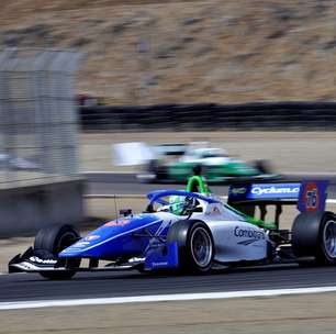 Collet fatura pole dupla para corridas da Indy NXT em Laguna Seca